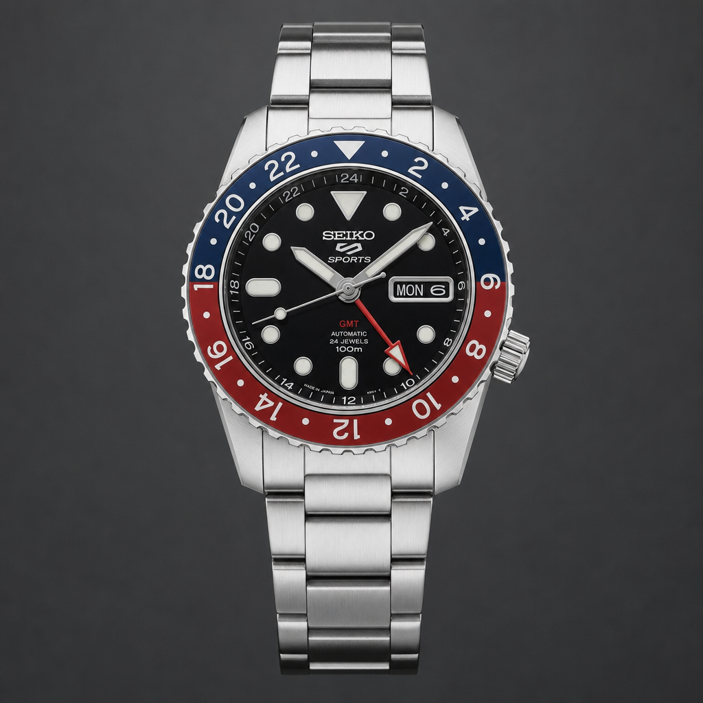 Seiko 5 GMT SSK003K1